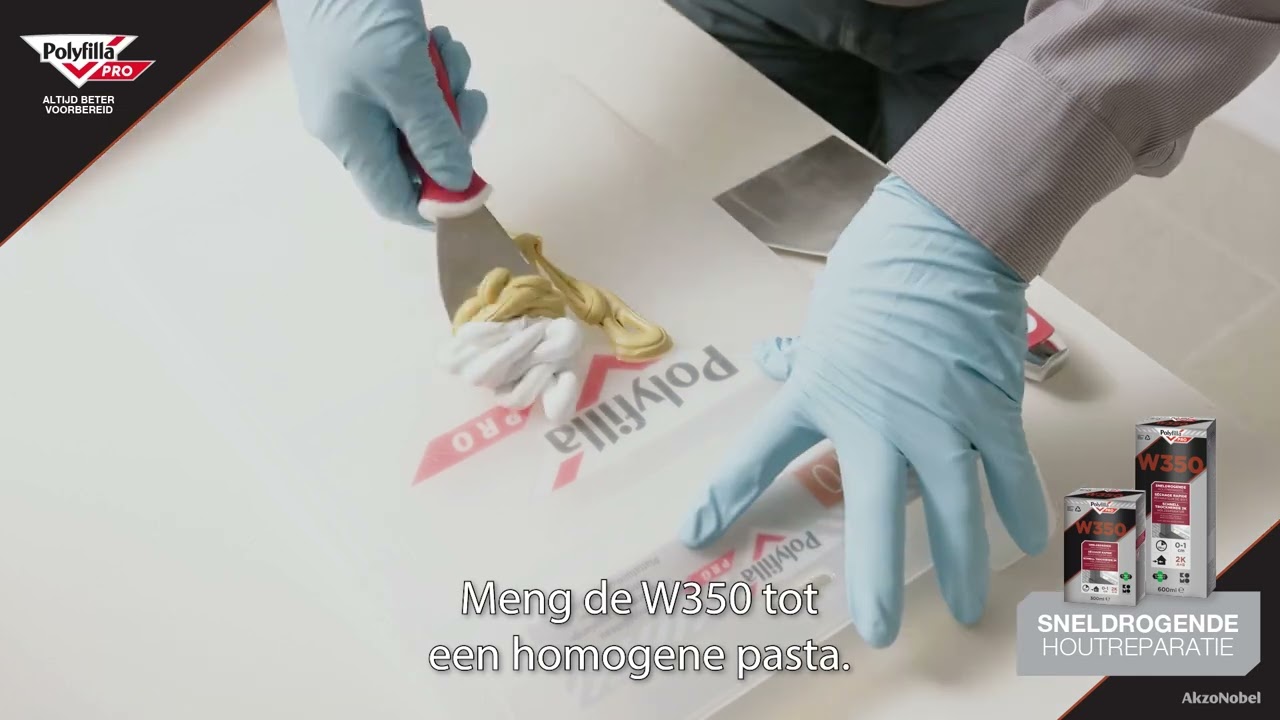 Windscheuren in hout repareren | PolyfillaPro