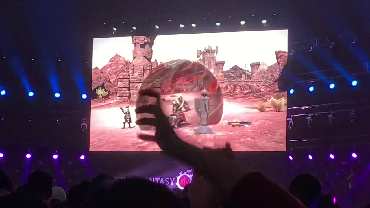 FFXIV Shadowbringers Job Actions LIVE REACTION at Seoul Fanfest