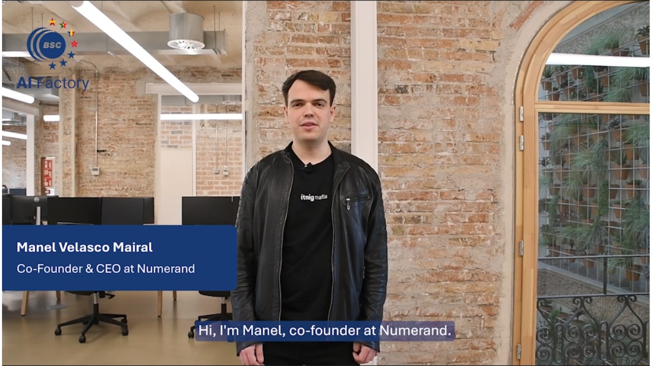 BSC AI Factory Customer Stories: Numerand