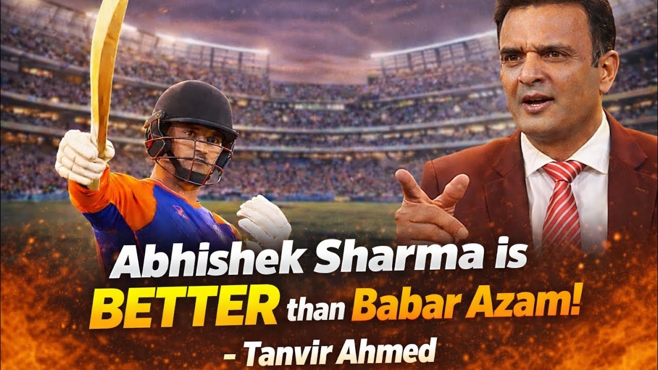 Abhishek Sharma is Better Than Babar Azam-Tanveer Ahmed😂#abhisheksharma#babarazam#bangladeshcricket 