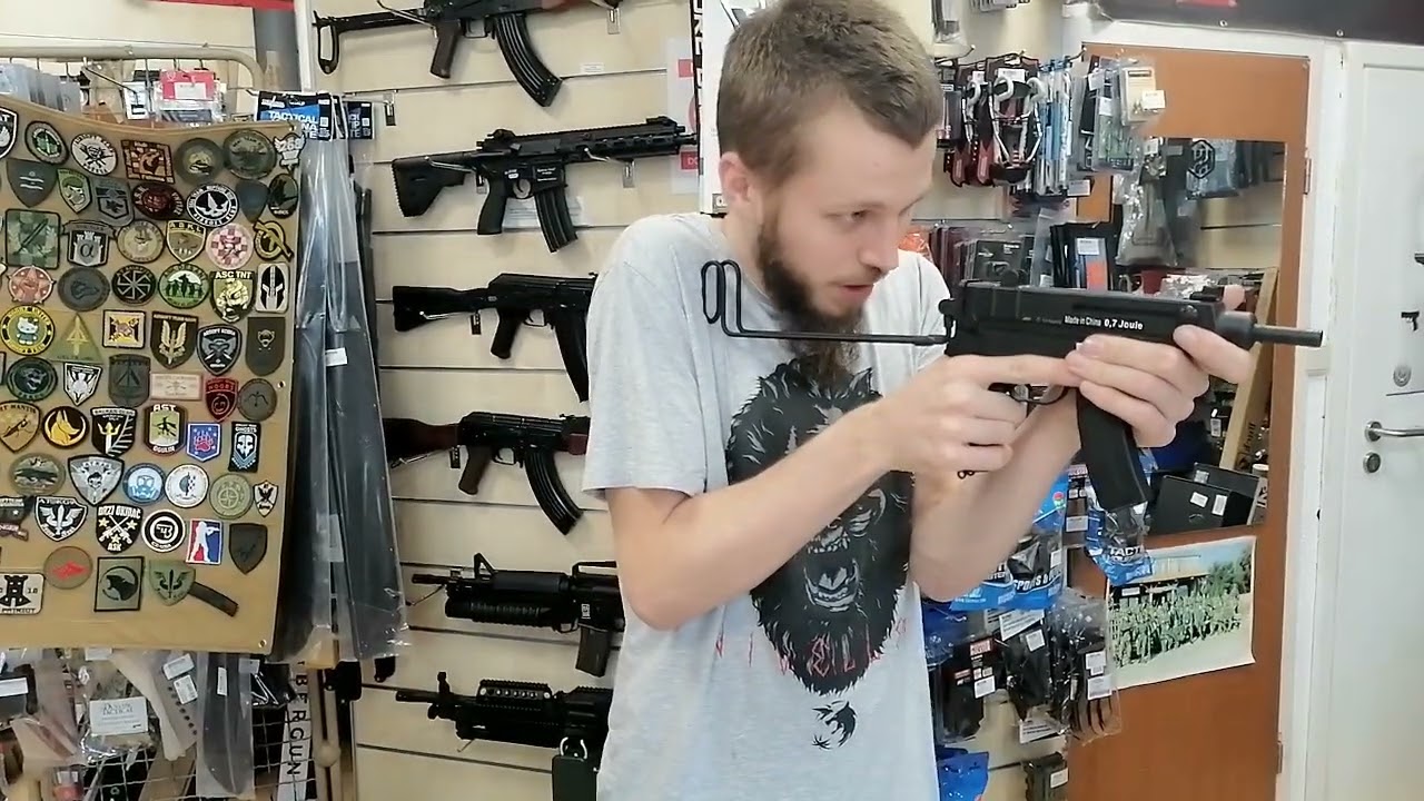 Hristo airsoft Vlog: Airsoft replika CZ Scorpion Vz61 AEG pi&scaron;tolj (31.08.2022)