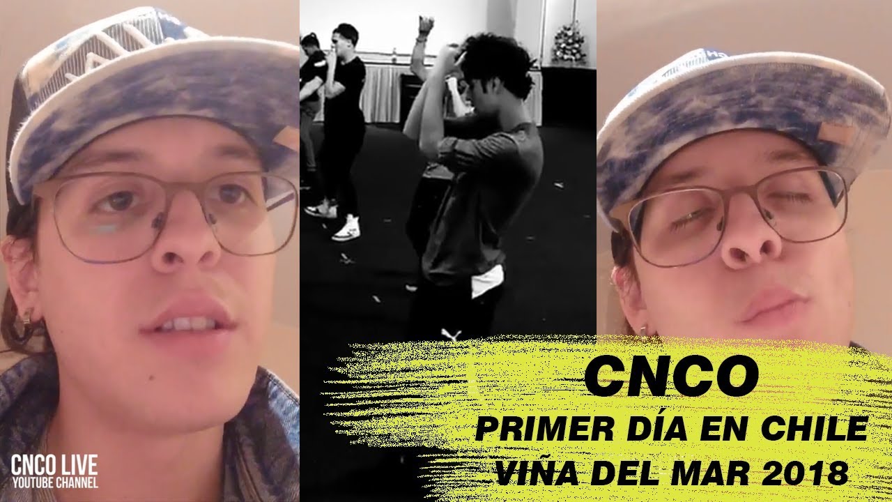 EL MAYOR PLACER DE CHRIS + QUIEREN IR DE FIESTA + ENSAYOS PARA VIÑA | DÍA 1 DE CNCO EN VIÑA 2018