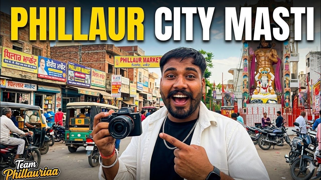 Phillaur City Vlog 🔥 Hanuman Mandir, Mataji Mandir & Fatak Market | Full Tour | Team Phillauriaa