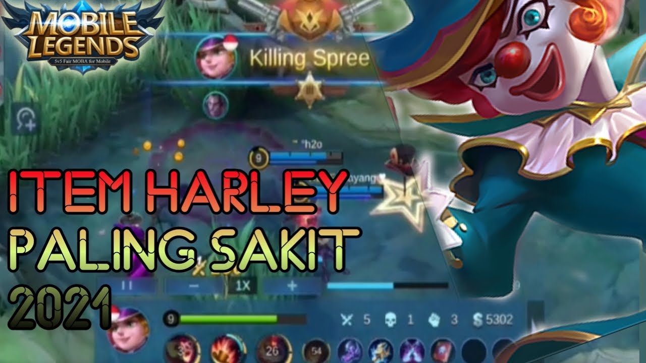 ITEM HARLEY PALING SAKIT 2021 TOP 1 GLOBAL MOBILE LEGENDS