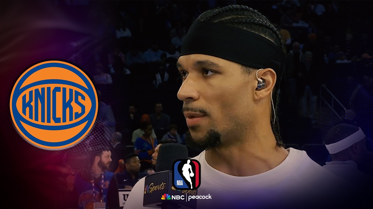 Josh Hart discusses keys for the Knicks down the stretch | Basketball Night in America | NBA on NBC