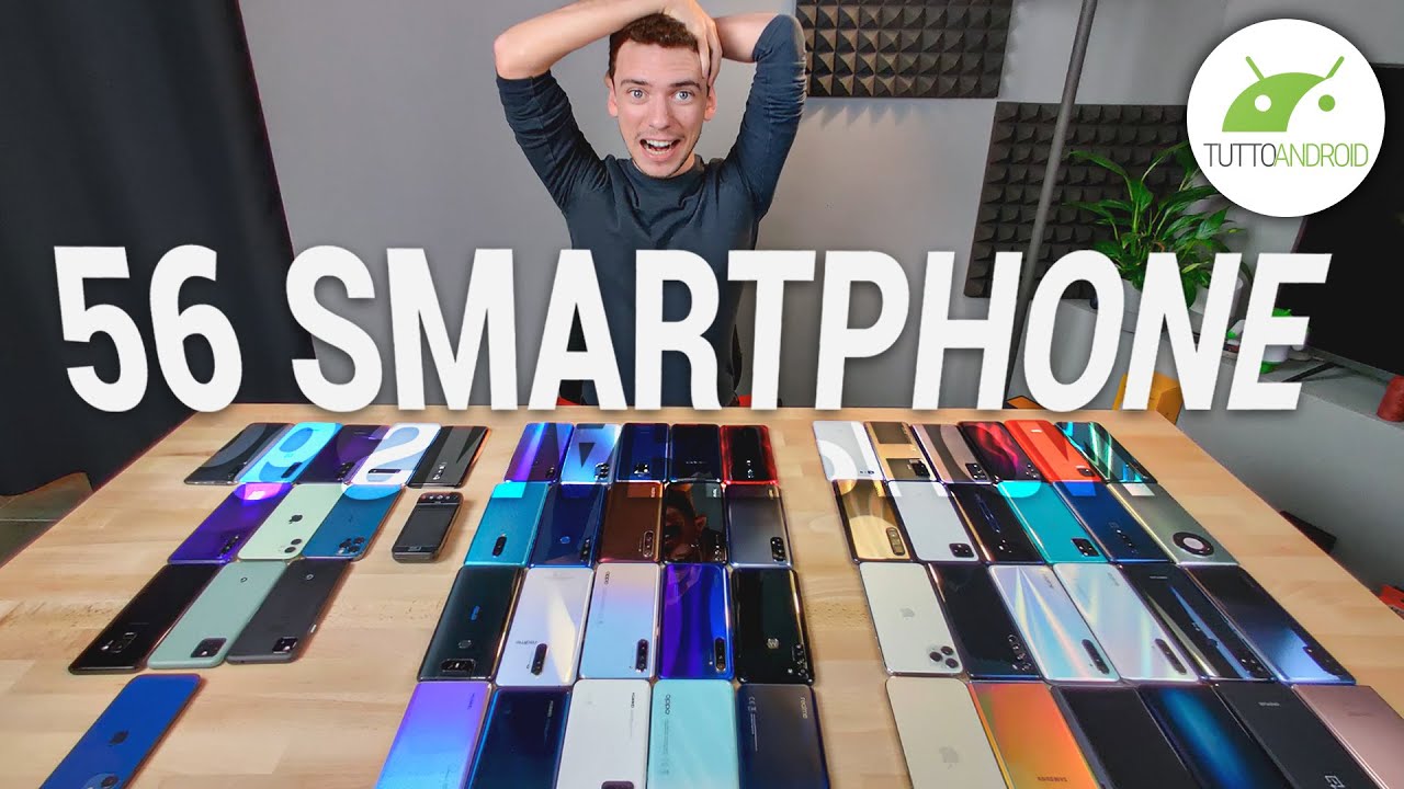 56 SMARTPHONE a CONFRONTO (e c'è anche iPhone 12 MINI!)