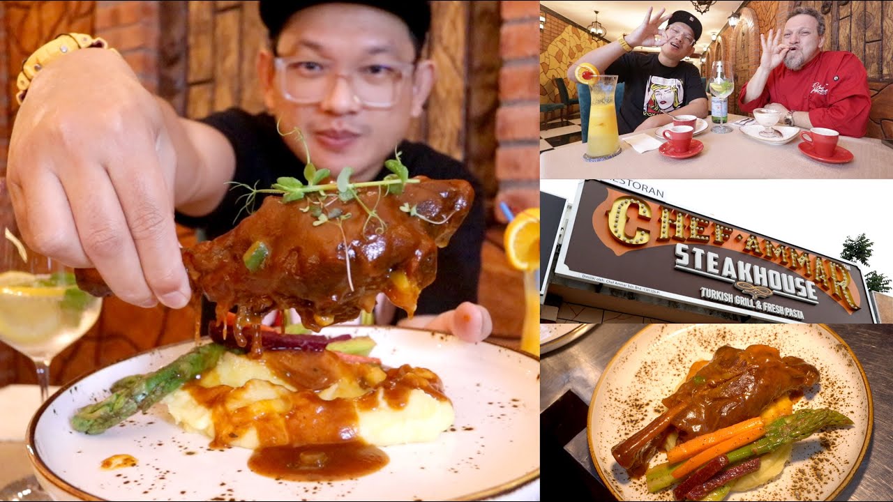 Melantak Japanese Wagyu, Angus Steak & Lamb Shank Di Chef Ammar Steakhouse. Memang Padu!