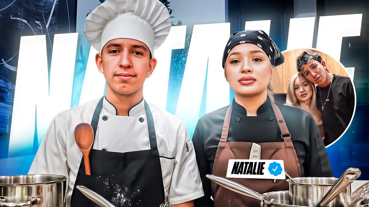 COCINANDO CON NATALIE  *soy el primer hombre al que le cocina*