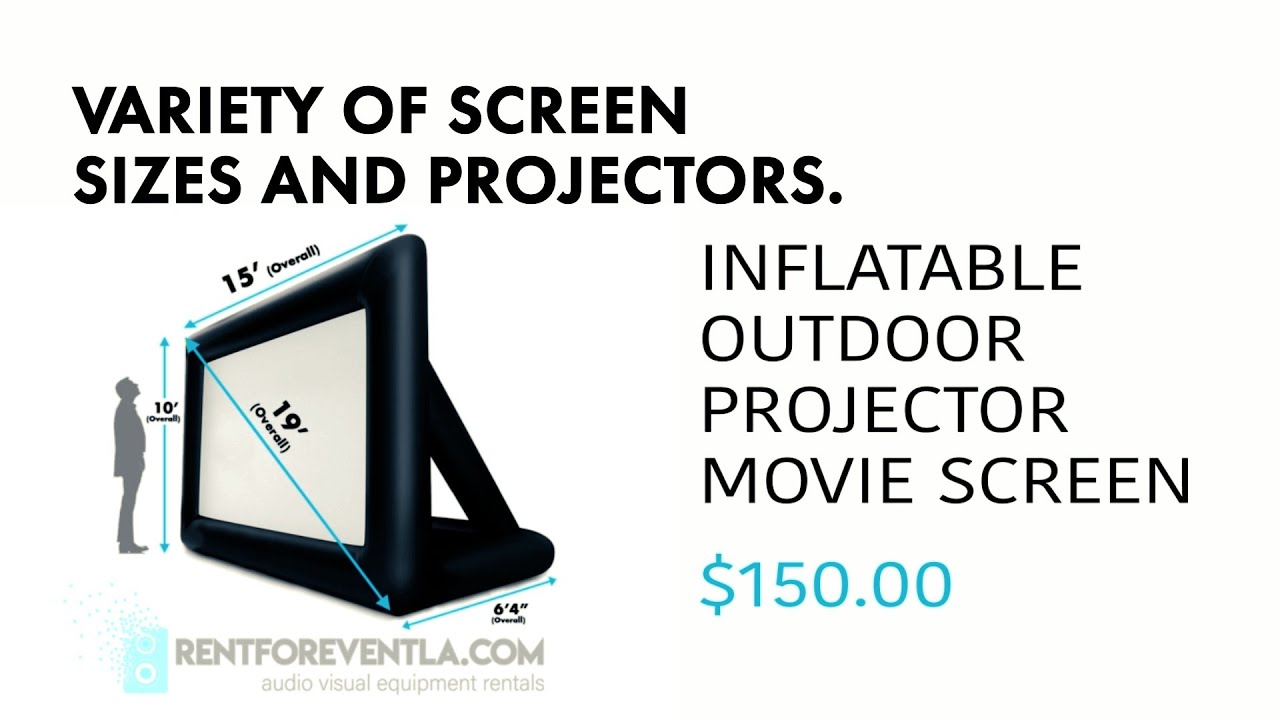 PROJECTOR AND SCREEN RENTAL IN LA