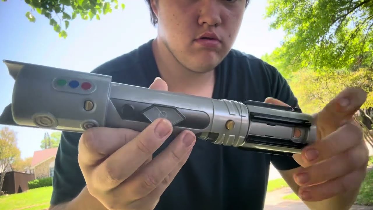 The Creation Of My Own Jedi Character’s Lightsaber Hilt And Blade Color