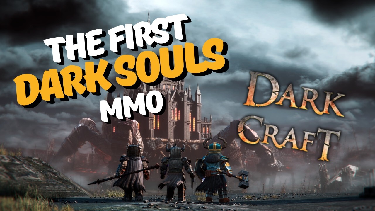 Это первая MMO в стиле Dark Souls?