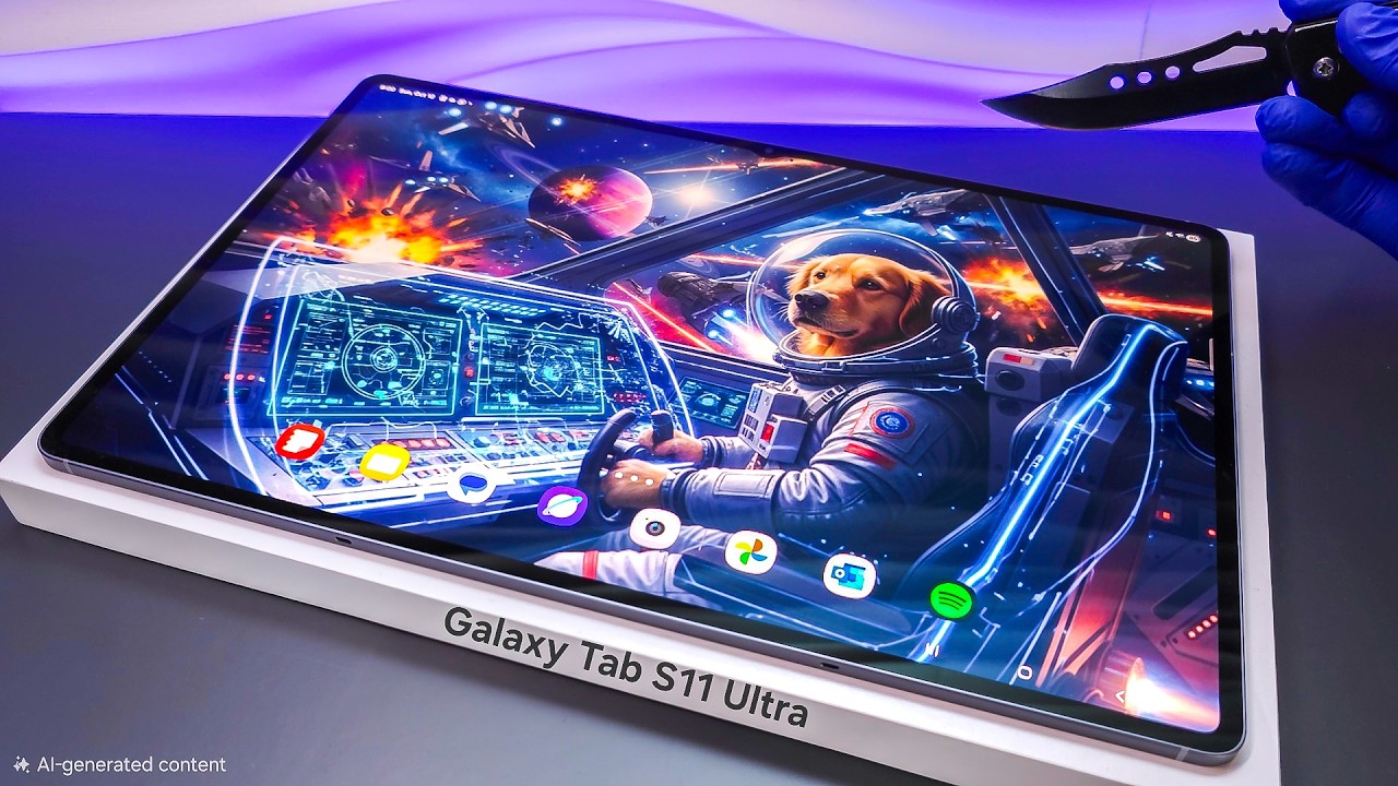 Samsung Galaxy Tab S11 Ultra Unboxing and Camera Test! - ASMR