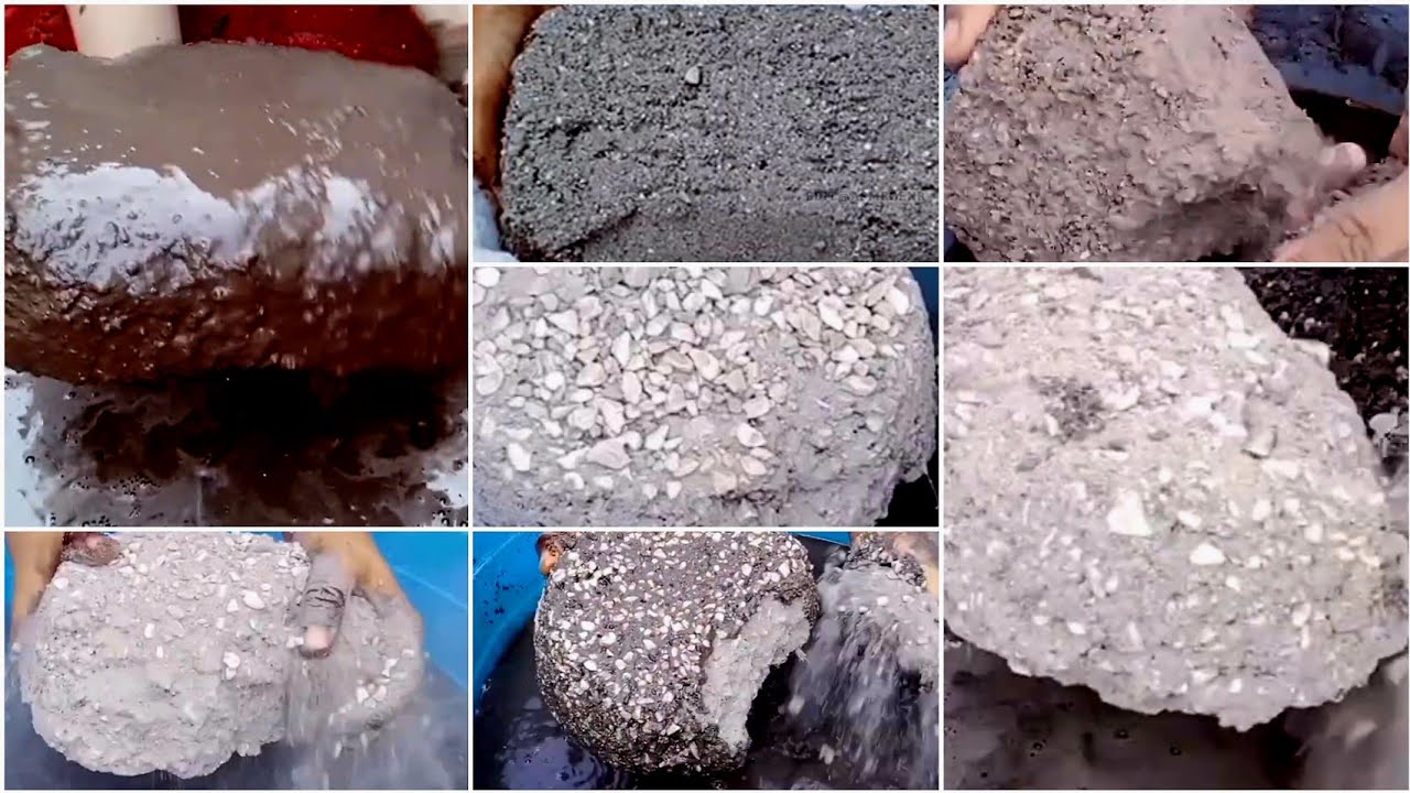 Gritty Sand Water Crumbling Compilation / Satisfying ASMR Crumbling / Edit 