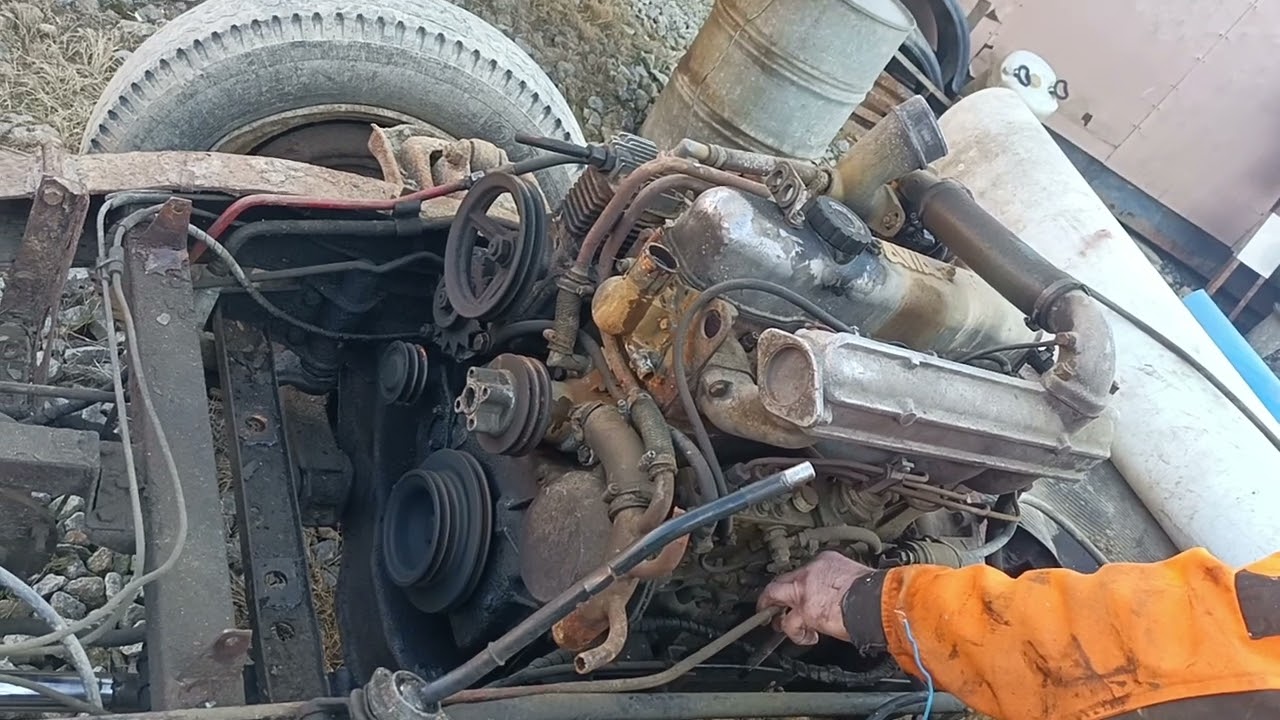 Studený start Avia 31 turbo.