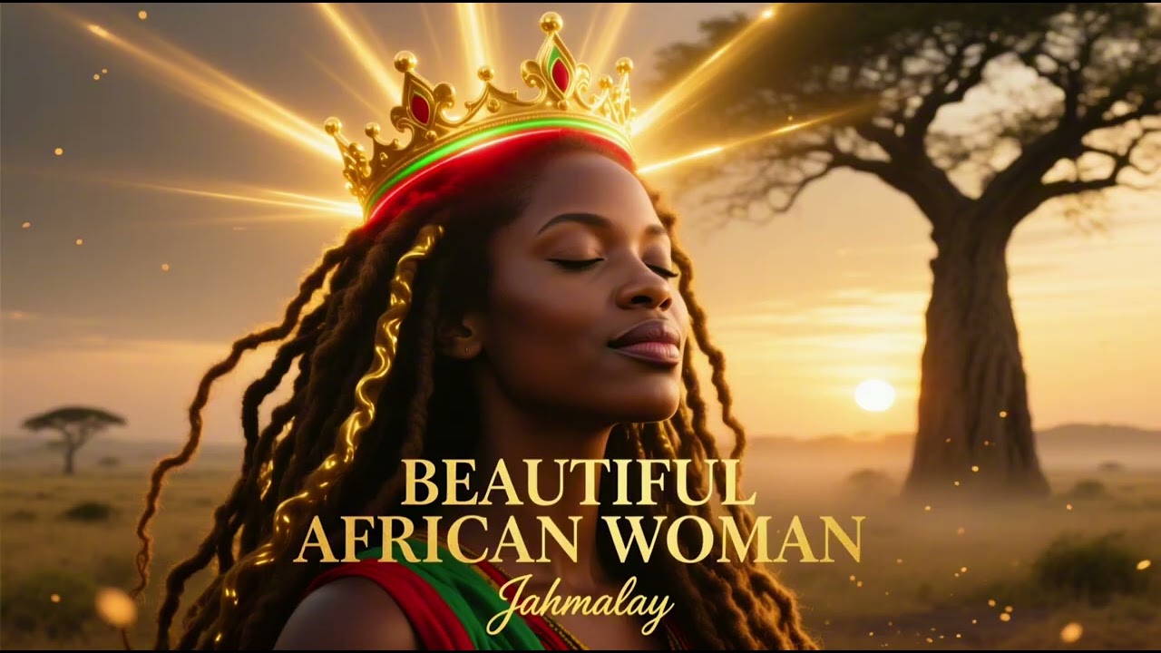 Beautiful African Woman | Jahmalay | Roots Reggae Love | Eternal Queen