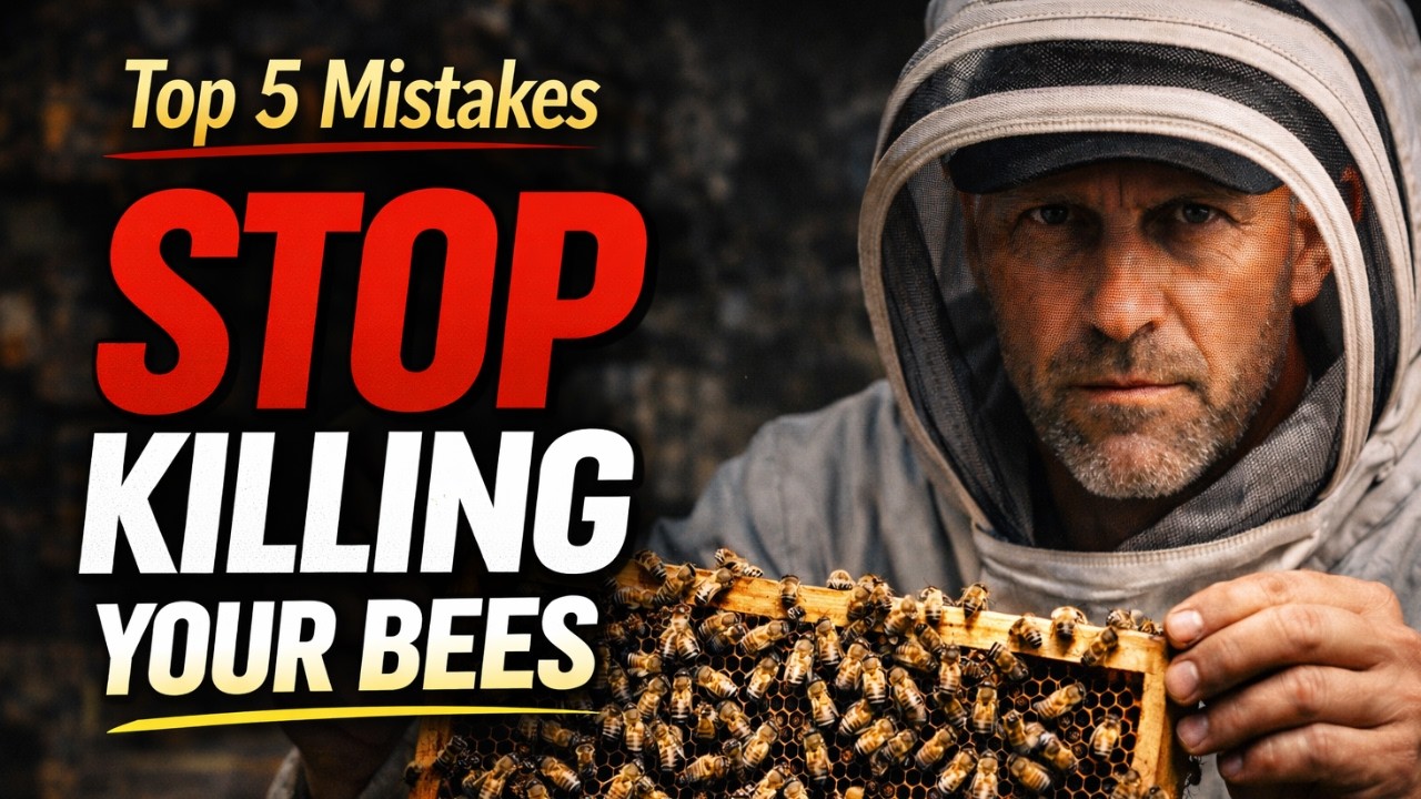 The Top 5 Things That Are Killing Your Honeybees!