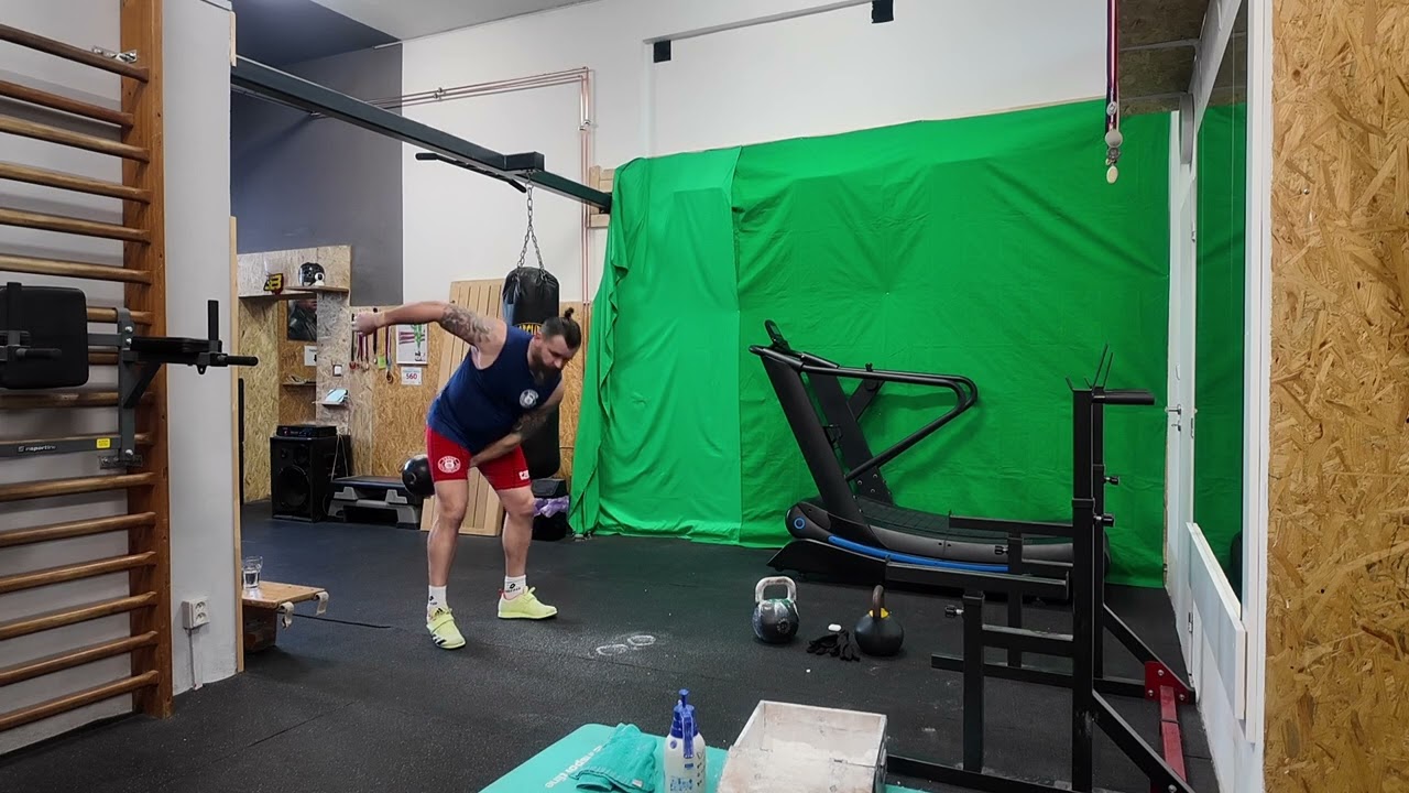 15.2.2026 21. SNATCH CHANGE 28kg 5x1:00/hand 16-18 RPM