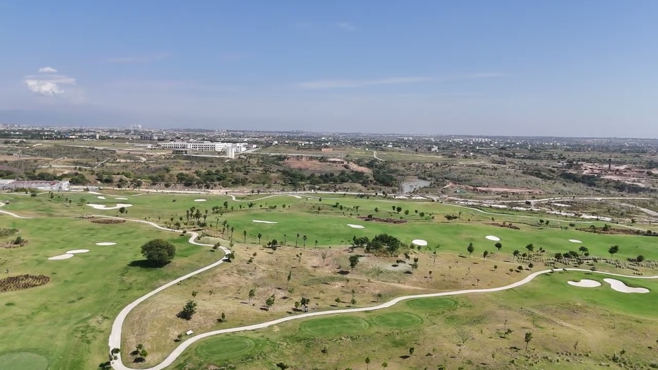 Drone Footage Eighteen Exclusive 8 Kanal Plots on Golf Course | Eighteen Islamabad | Luxury Living