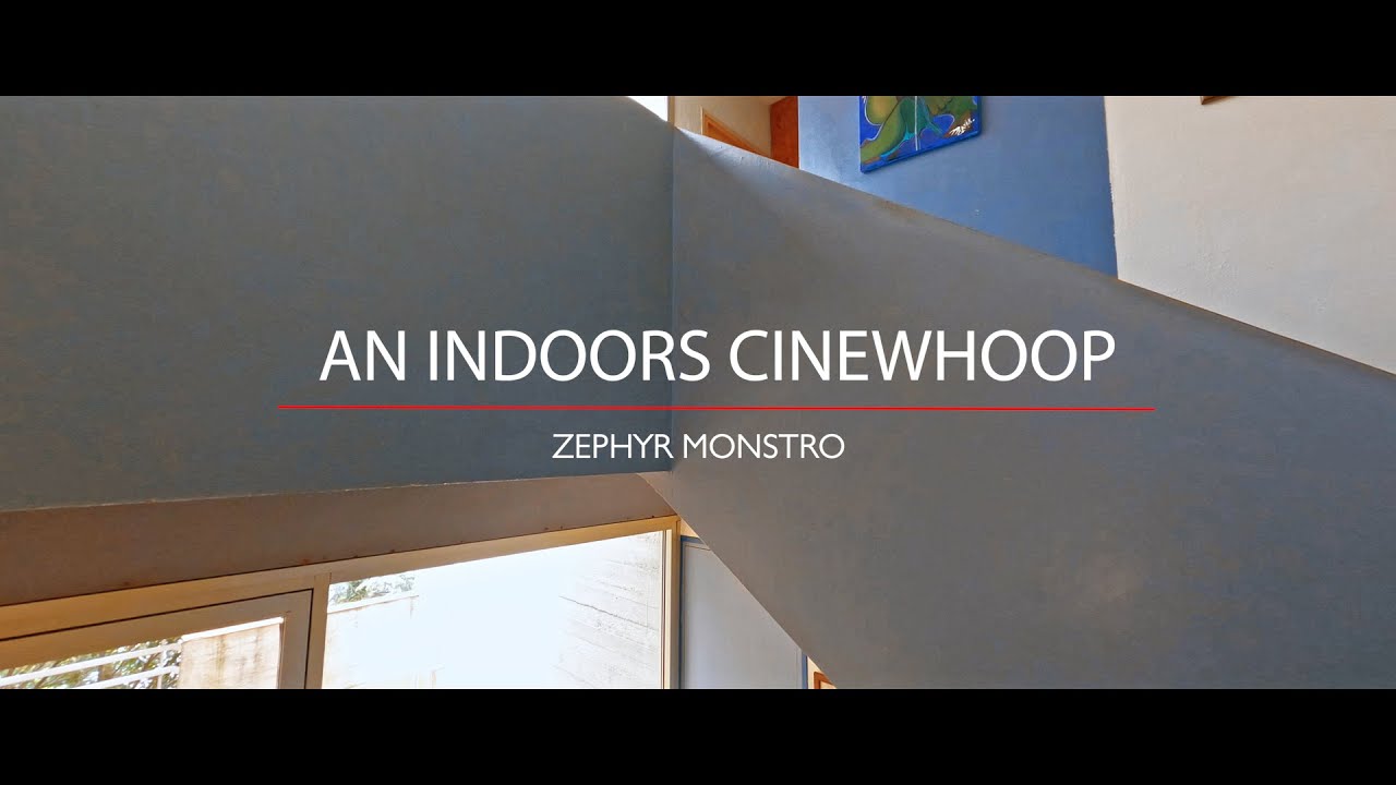Indoors fight test with the Zephyr Monstro, the ultimate racer cinewhoop