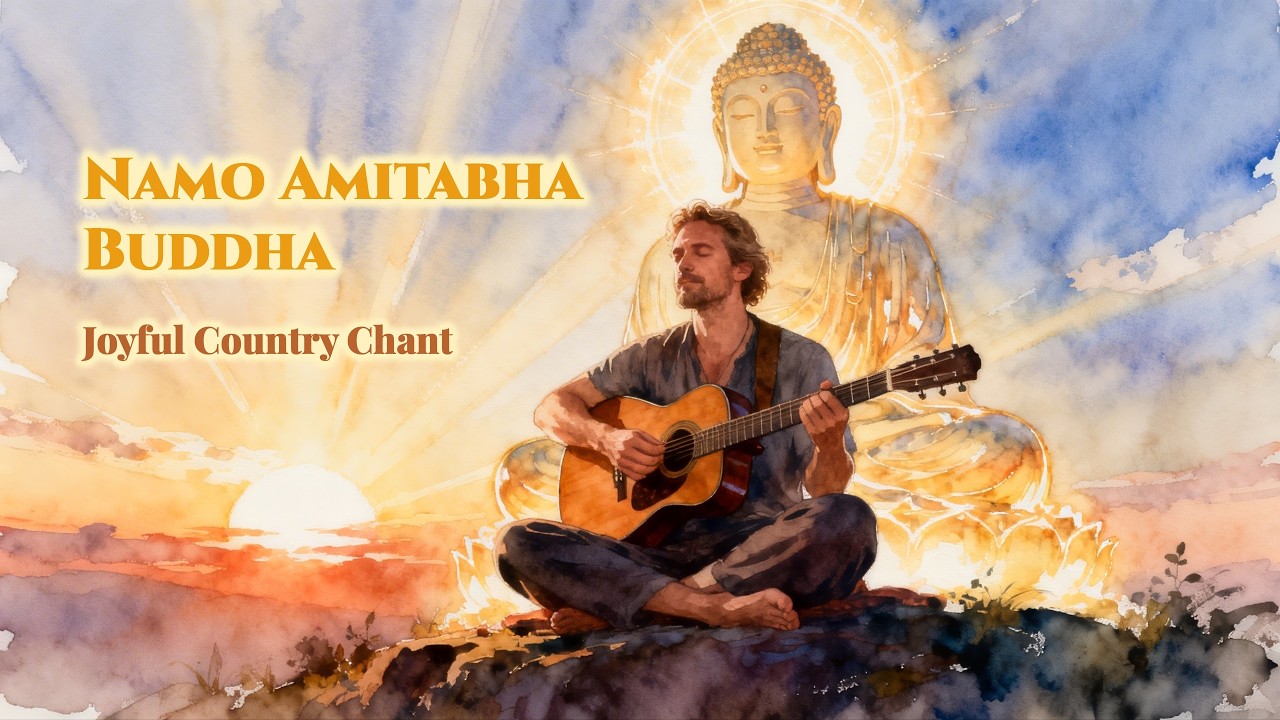 🎵 Namo Amitabha Buddha | Country Buddhist Chant for Peace & Relaxation