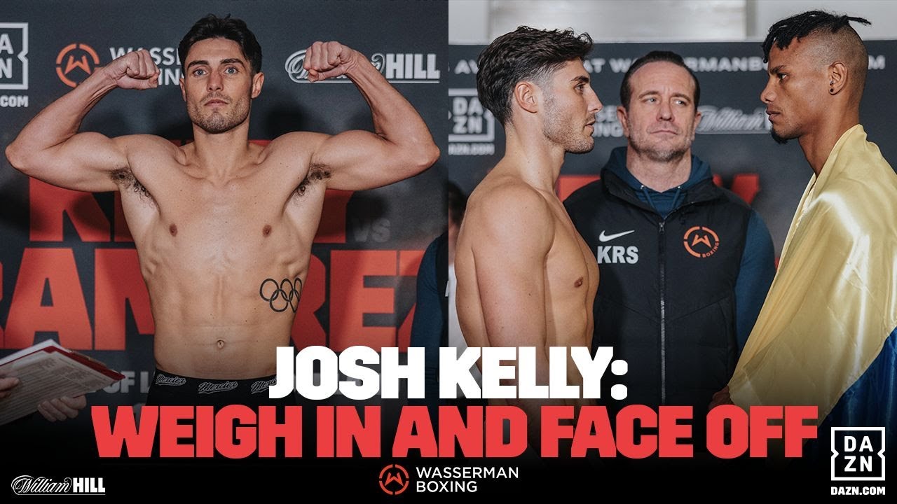 JOSH KELLY VS PLACIDO RAMIREZ | WEIGH-IN & FACE OFF | SUNDERLAND