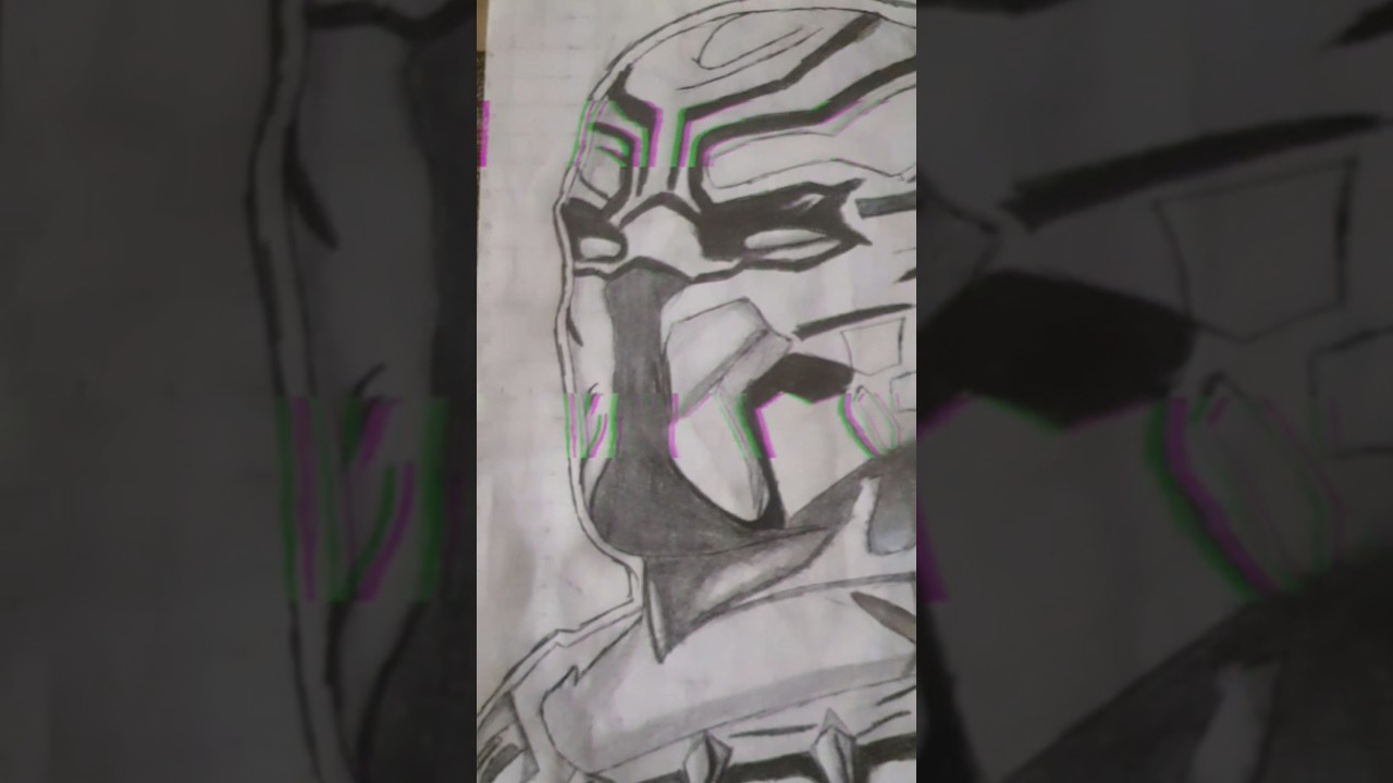 black panther drawing par 2 