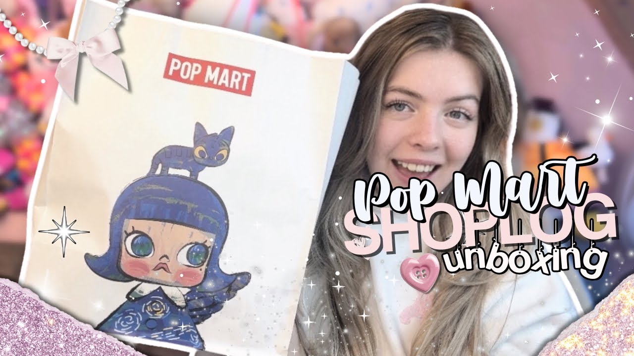 POP MART UTRECHT OPENING 💖 | SHOPLOG & MYSTERY UNBOXING