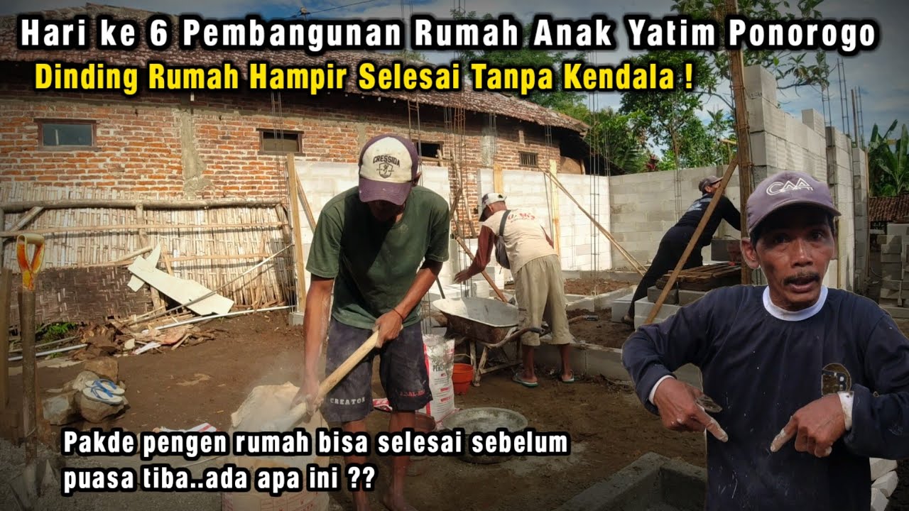 UPDATE PEMBANGUNAN RUMAH NABILA DAN FIKO HARI KE 6! PEMBUATAN JALUR PEMBUANGAN DI KERJAKAN