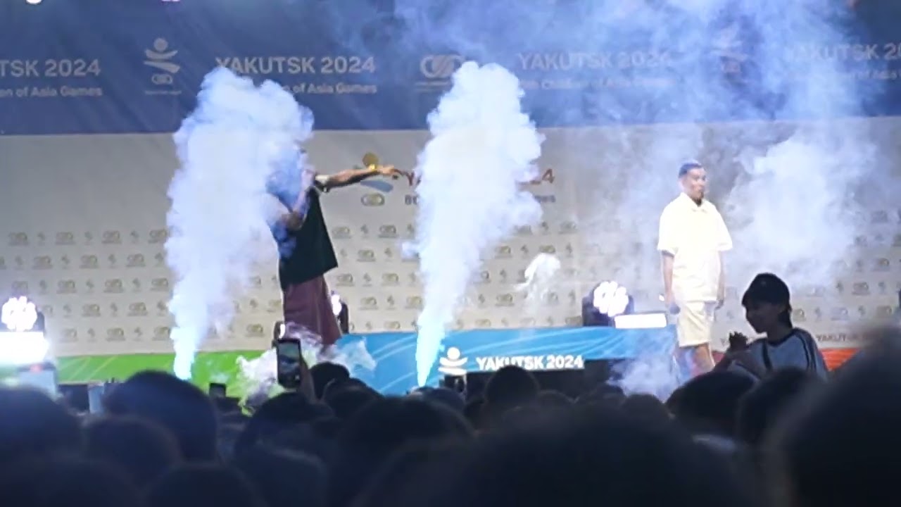 Концерт Ponsash и Fiesta 02.07.2024 на играх Дети Азии 2024 (г. Якутск)