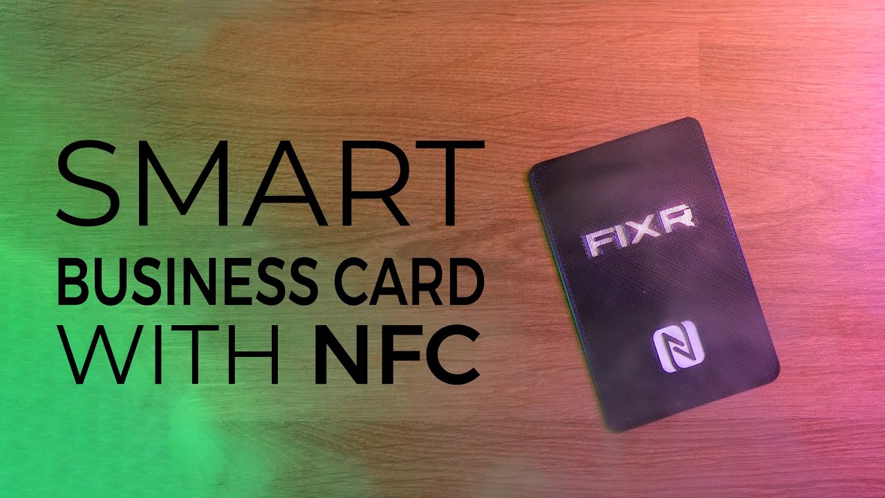 NFC Smart Business Card | DIY | 3D Print