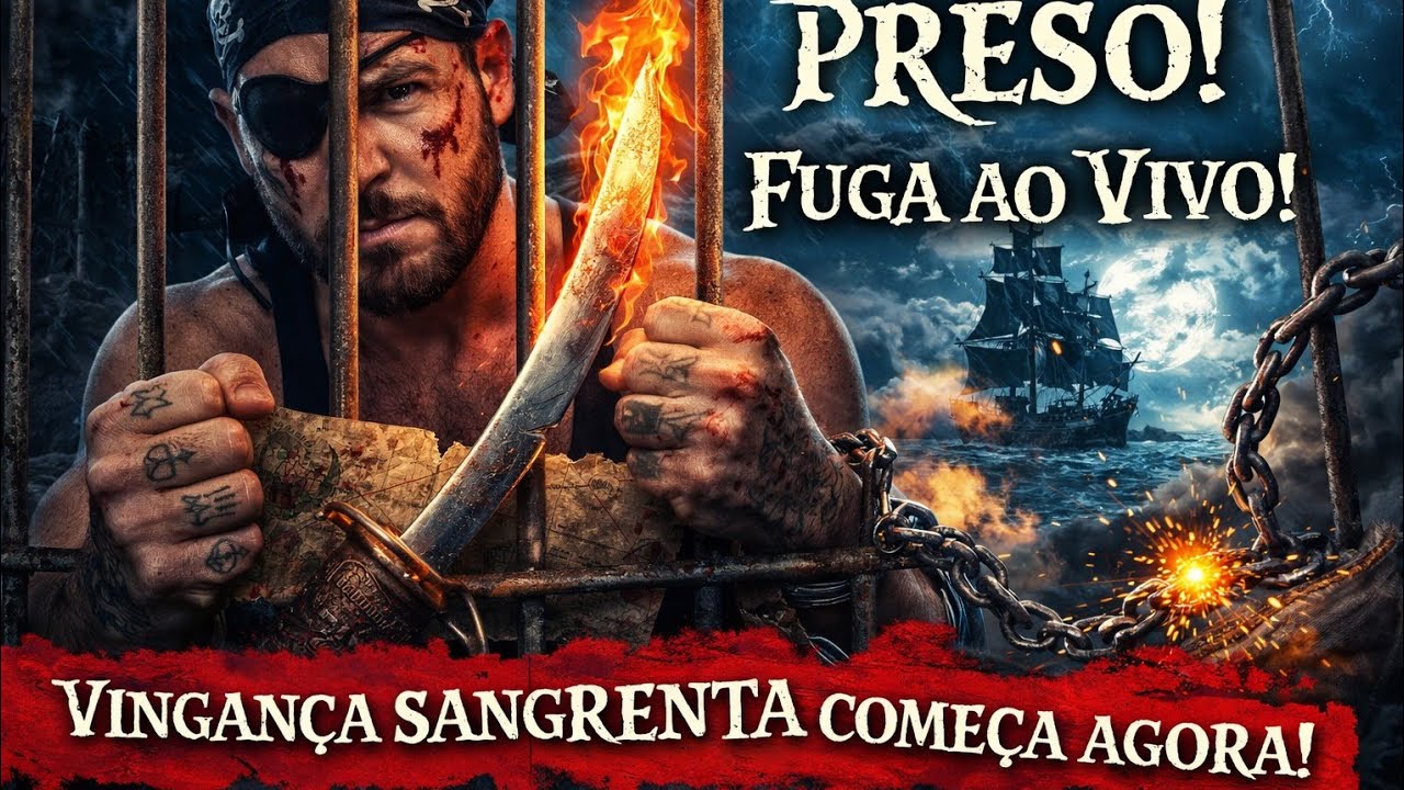 ☠️ PRESO NA PRISÃO PIRATA! A FUGA COMEÇA AGORA ⚔️🔥