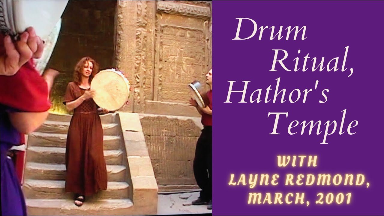 Drumming Shaman Layne Redmond 🟡 LIVE Drum Ritual, Egypt