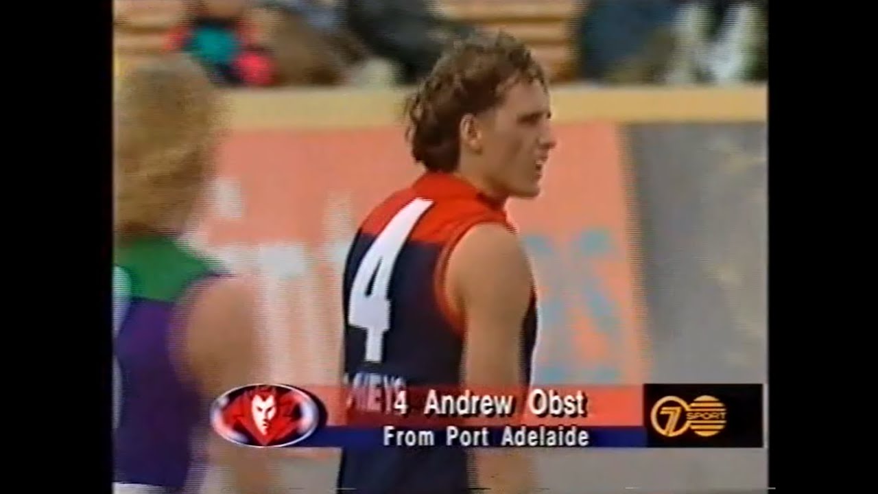 1995 - Fremantle v Melbourne - Round 14 - Subiaco - AFL
