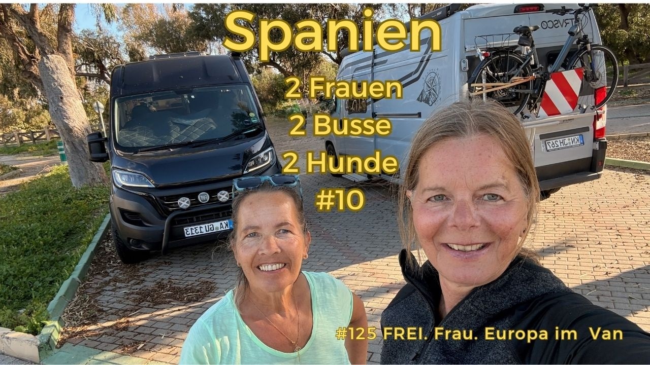 #126. 2 Frauen, 2 Busse, 2 Hunde – Roadtrip bis ans Ende Europas.#reisevlog #vanlife #reiseabenteuer