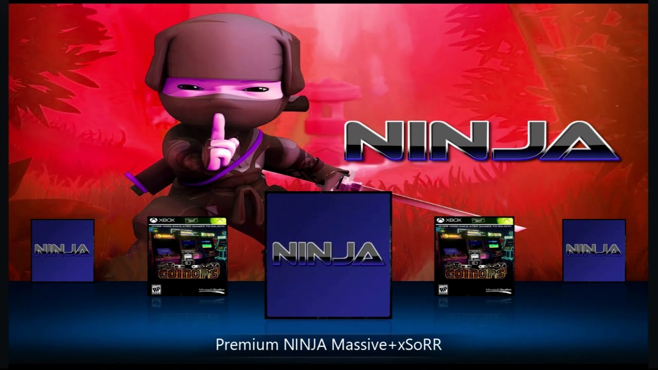 NEW 900 Xbox 3TB  Softmod 50 000  Retro Classic Arcade + 60 SYSTEMS + Ninja Massive  + XTRA + Hdmi