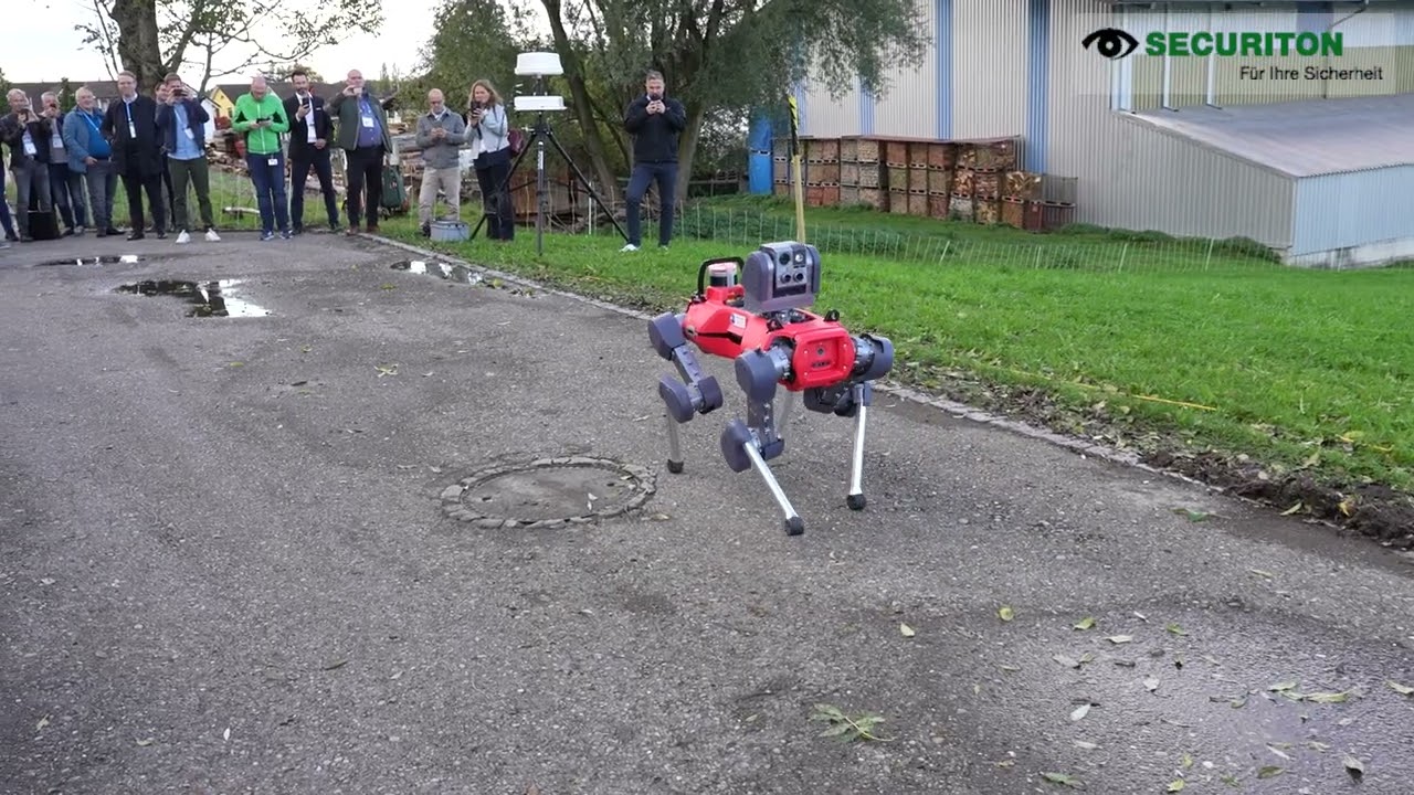 security enabled by robotics