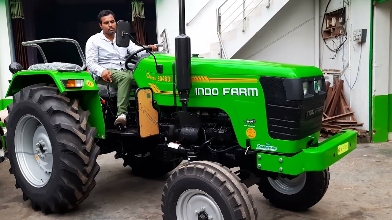 INDO FARM 3048DI TRACTOR 50HP HEAVY WEIGHT LIFT CAPACITY इंडो फार्म FULL SPECIFICATION #SONUMOR