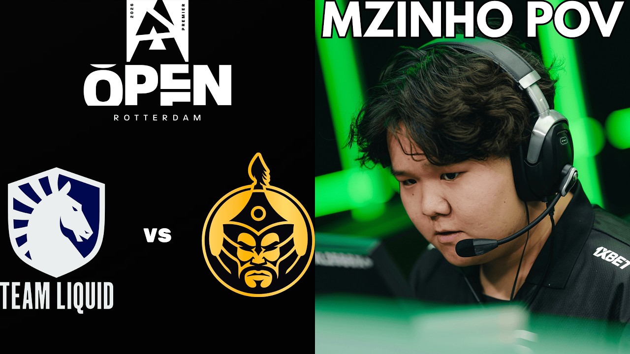 Mzinho POV | TheMongolZ vs Liquid (25/12/23) ADR 80 | RATING 1.08 | CS2 BLAST Open Rotterdam 2026