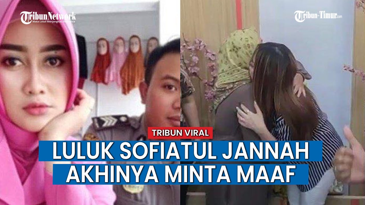 Tertunduk Malu, Luluk Sofiatul Jannah Minta Maaf Siswi SMK Yang Dibentaknya