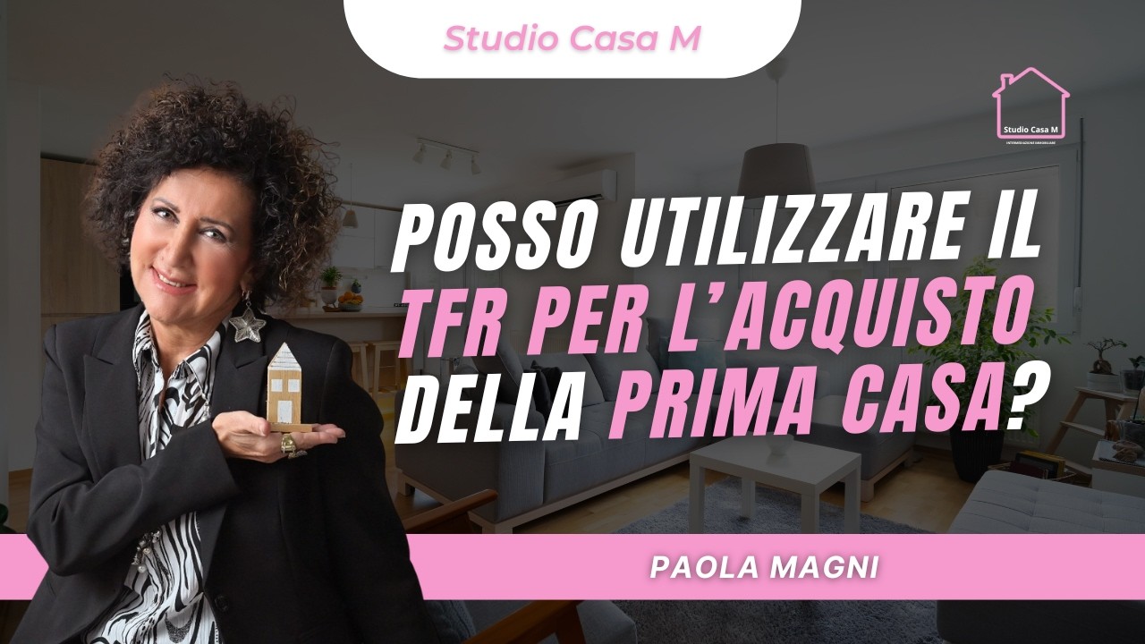 Posso utilizzare il TFR per acquistare casa?