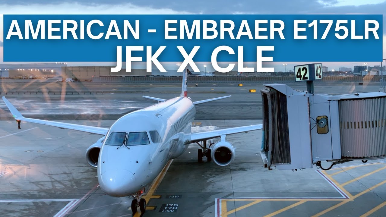 TRIP REPORT | American Airlines - Embraer E175LR - New York (JFK) to Cleveland (CLE) | Economy
