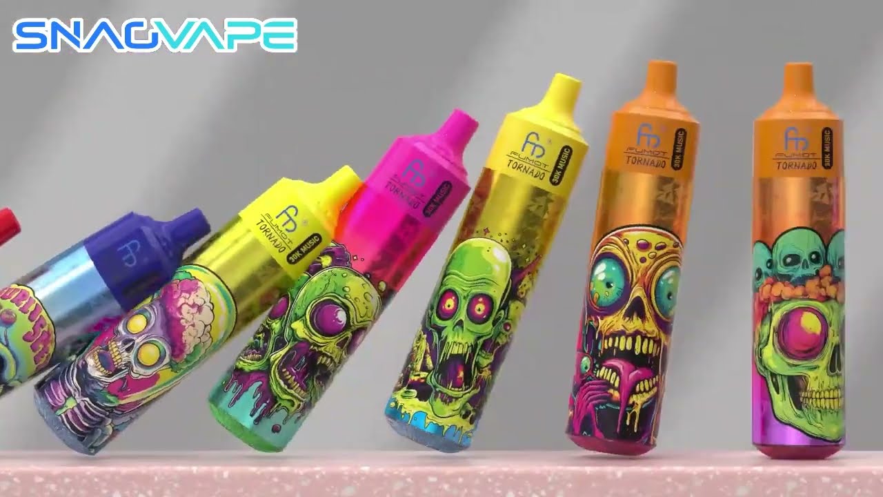 Fumot RandM Tornado 30K Disposable Vape | 30,000 Puffs + RGB Music Lights