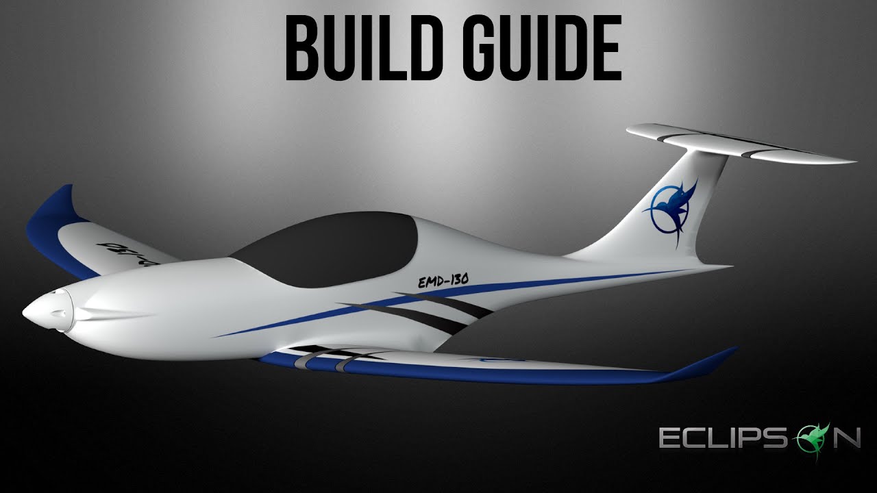 Eclipson Model D2 build guide -3D printed sport rc plane