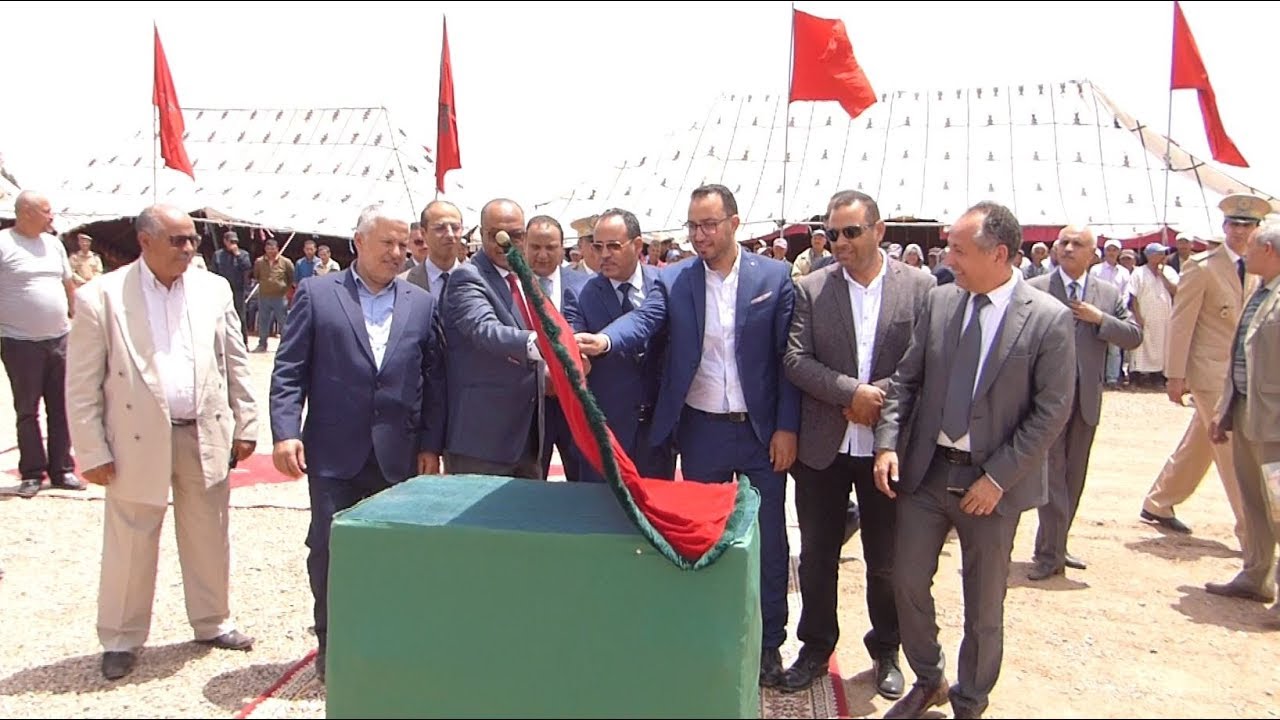 تدشين طريق معبدة تربط جماعتي سيدي التيجي ولمراسلة يفك العزلة عن العالم القروي