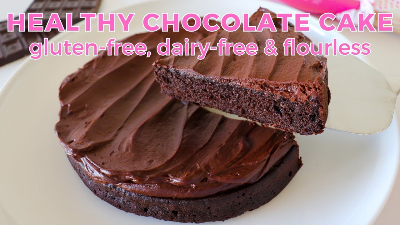 Healthy Chocolate Cake | Easy Gluten free, Dairy free & Flourless Chocolate Cake Recipe