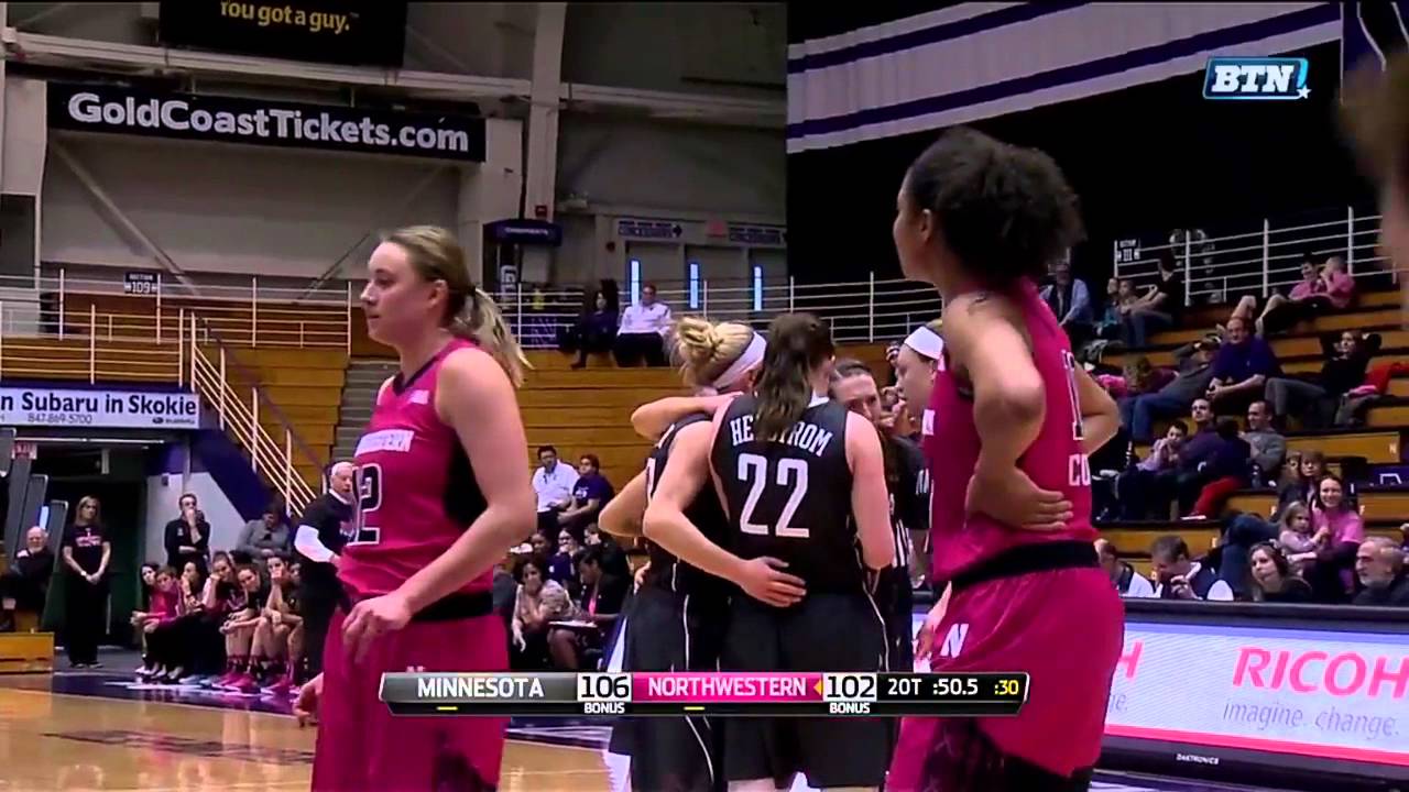 Rachel Banham And-One Jumper Puts Gophers Up in 2OT Win Over Northwestern