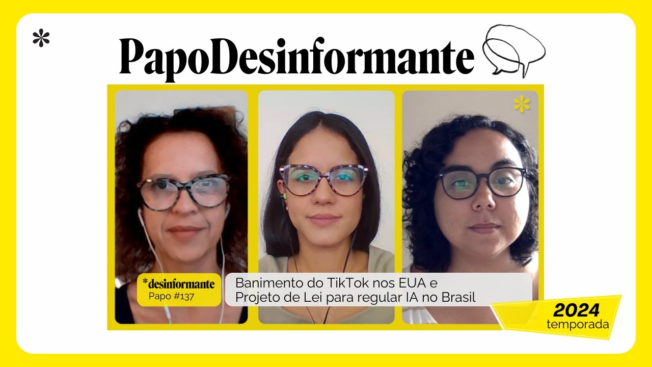 Papo Desinformante 137 | Últimas do Google para as eleições brasileiras e por que evitamos notícias?