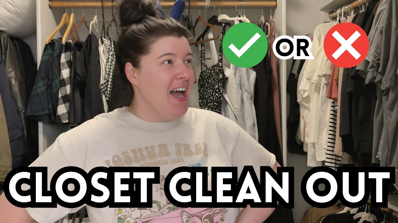 Declutter With Me: A Personal Closet Cleanout Journey