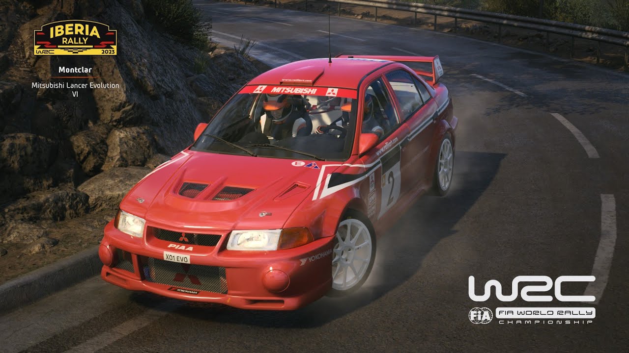 EA SPORTS WRC Mitsubishi Lancer Rally Spanish (PS 5 4k)