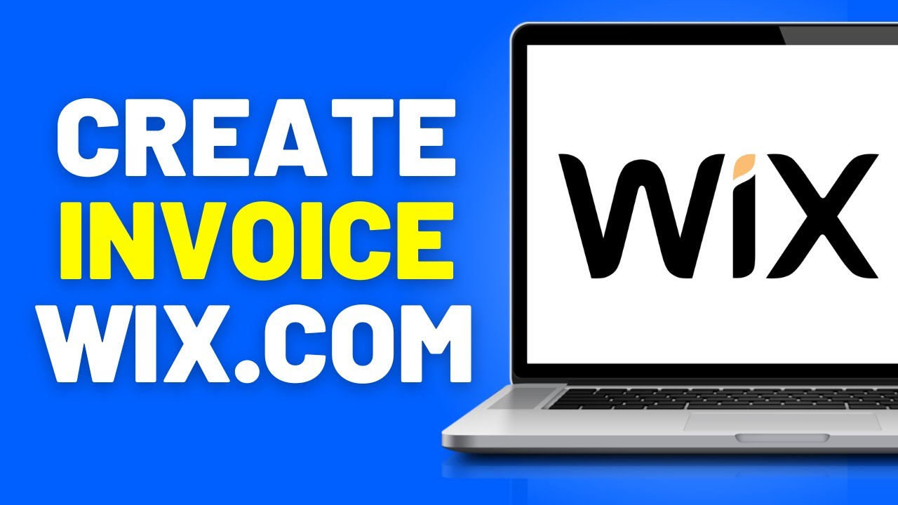 How to Create An Invoice on Wix.com